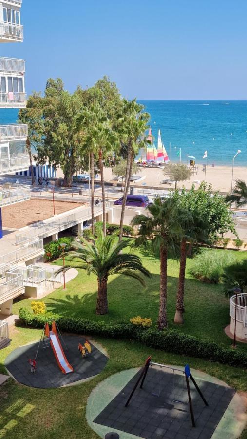 Apartamento De 1 Habitacion Frente Al Mar Y Con Piscina Apartman Benicàssim Kültér fotó